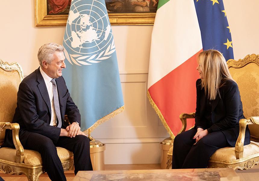 Migranti, Meloni: "Urgente realizzare gestione Ue flussi"