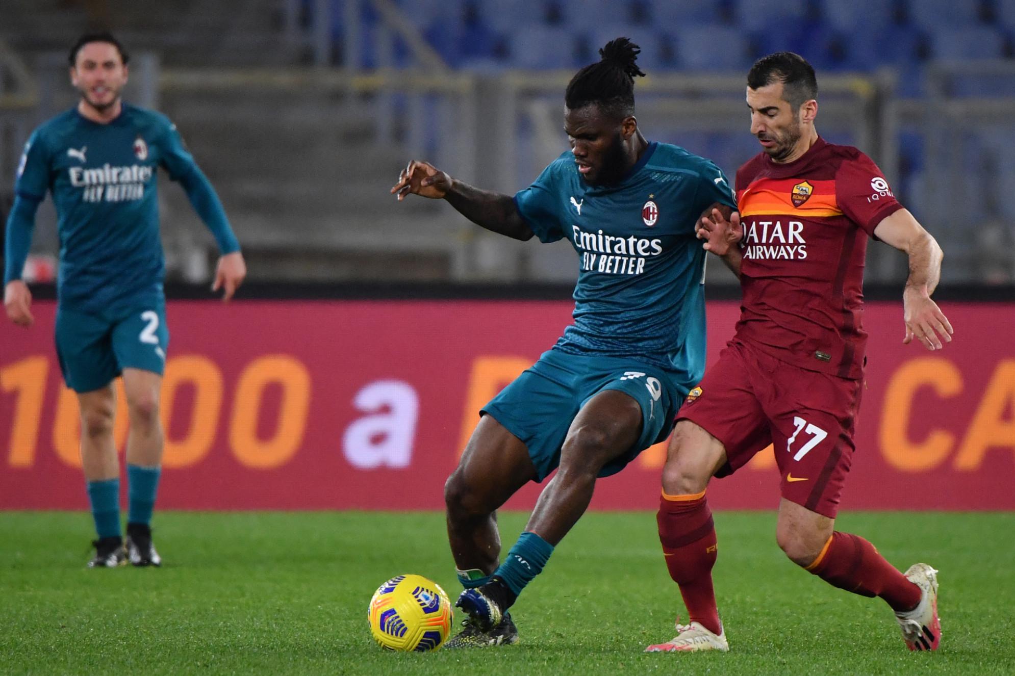 Milan espugna l'Olimpico, 2-1 alla Roma