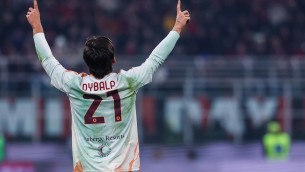 Milan-Roma 1-1, Dybala risponde a Reijnders
