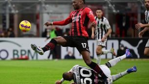 Milan-Udinese 1-1, rossoneri frenano ancora in vetta