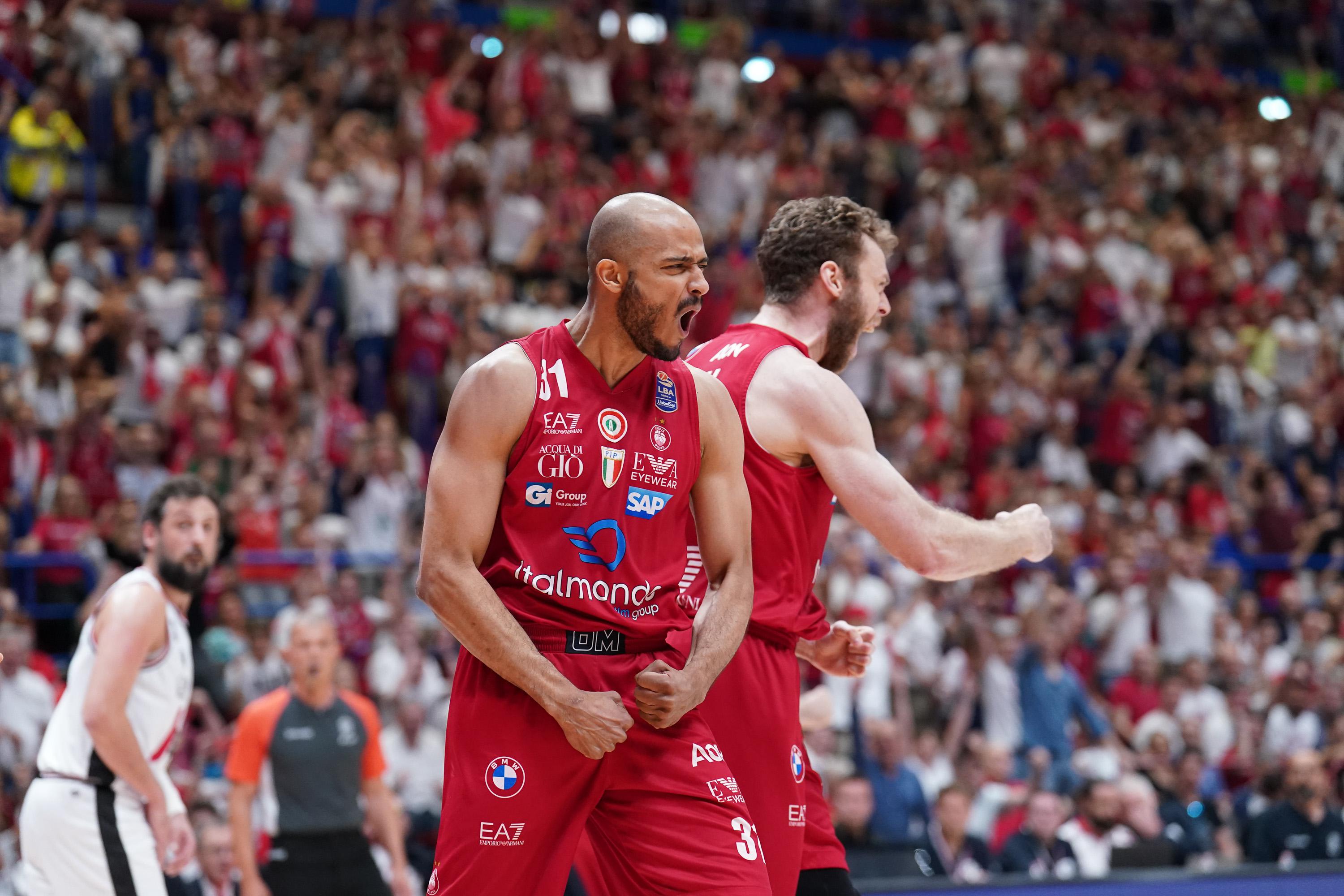 Milano-Bologna 67-55, Olimpia vince lo scudetto