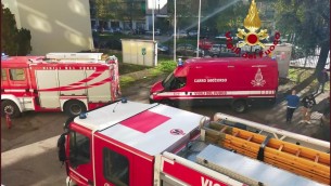 Milano, incendio in istituto Galilei: evacuati studenti e personale