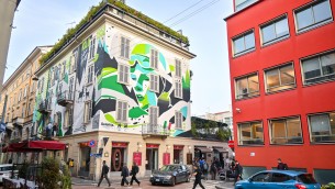 Milano, murales per Giuliana Minuzzo la prima italiana a conquistare medaglia ai Giochi invernali