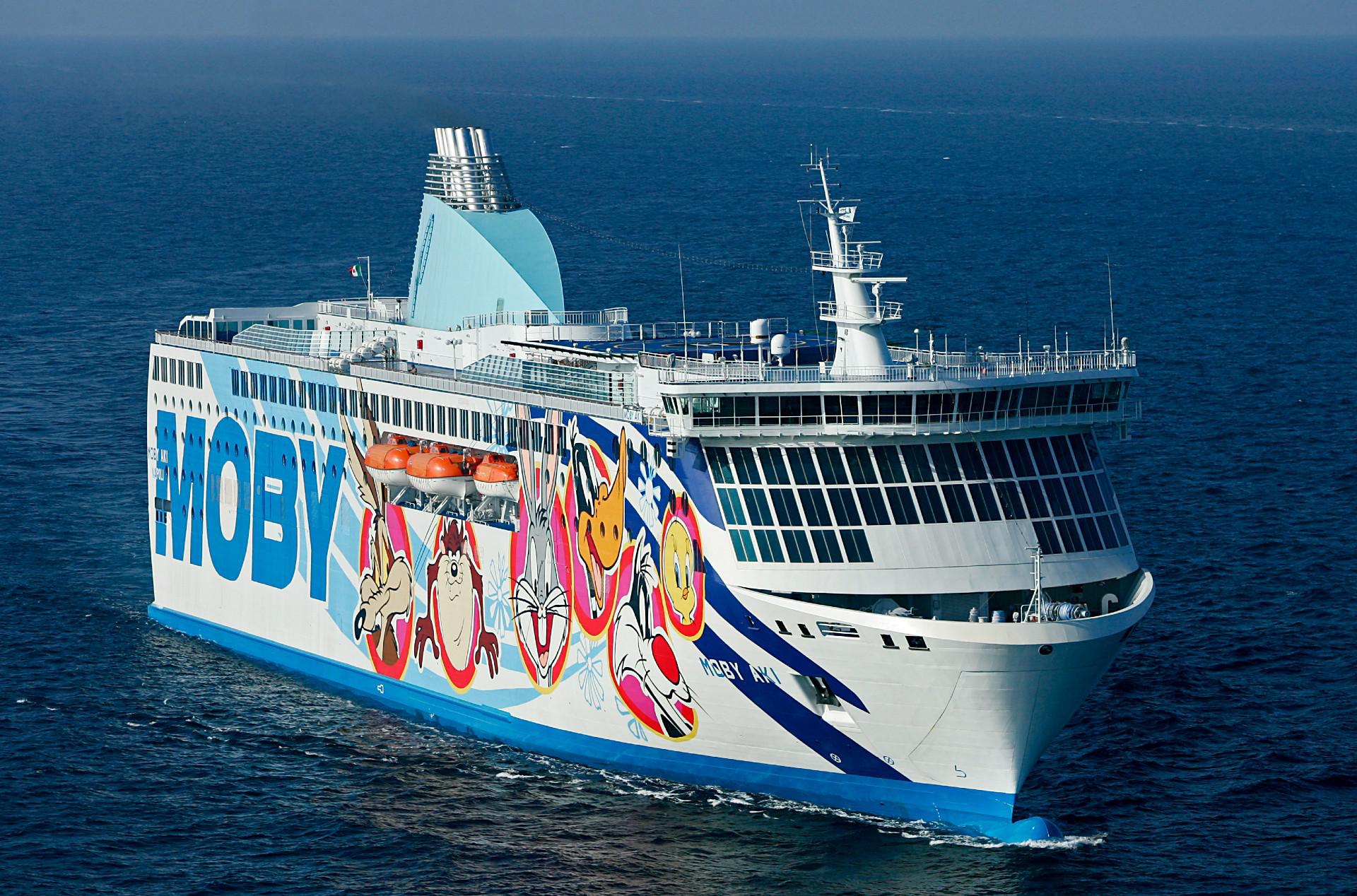 Moby, al via la stagione da Genova: tornano le corse per Olbia e Bastia