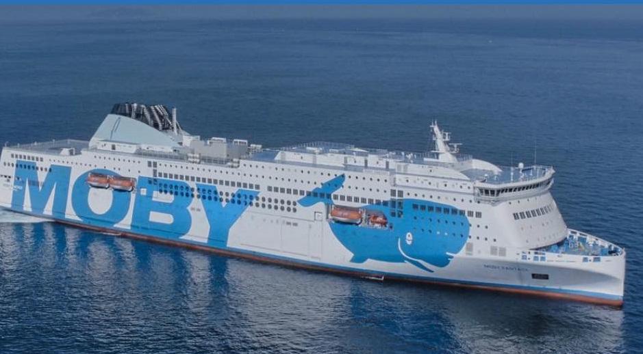 Moby Fantasy da domani 'in servizio' su tratta Livorno-Olbia