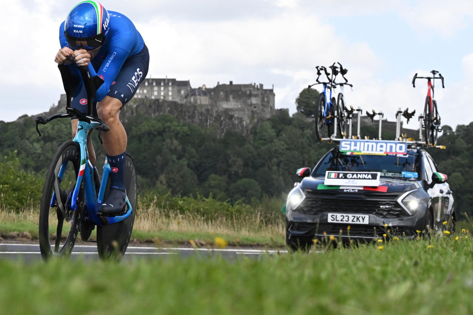 Mondiali ciclismo 2023, Remco Evenepoel oro cronometro Filippo Ganna argento