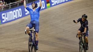 Mondiali ciclismo pista, Viviani oro nell'eliminazione