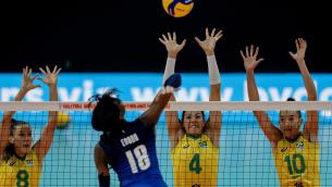 Mondiali pallavolo femminile, azzurre ko 3-1 con il Brasile in semifinale