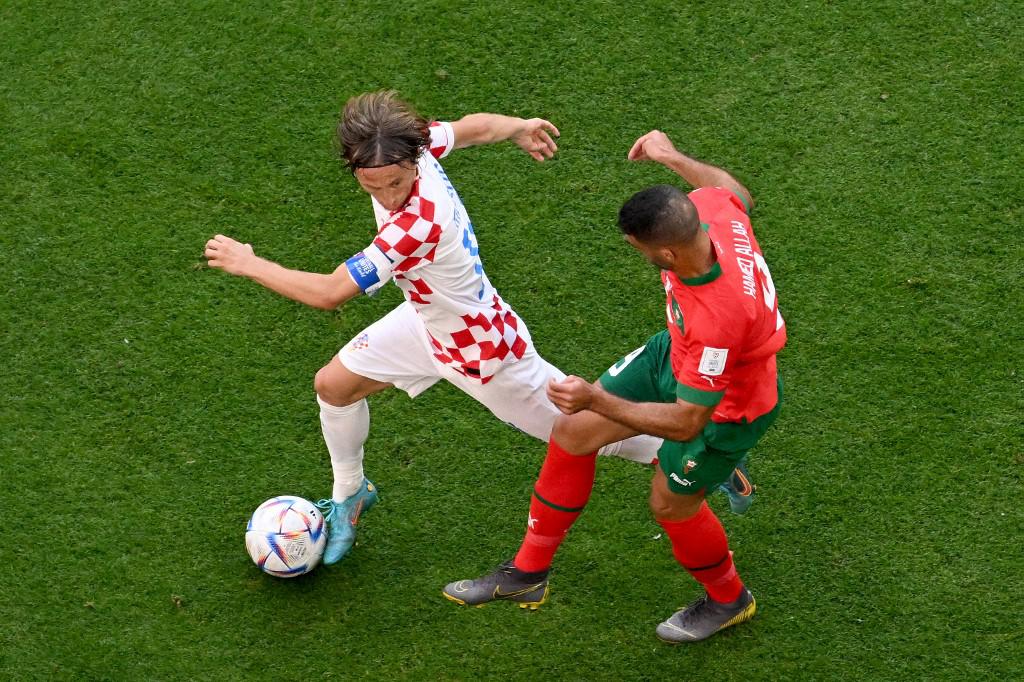 Mondiali Qatar 2022, Marocco-Croazia 0-0
