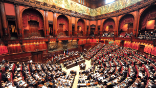 L'aula di Montecitorio