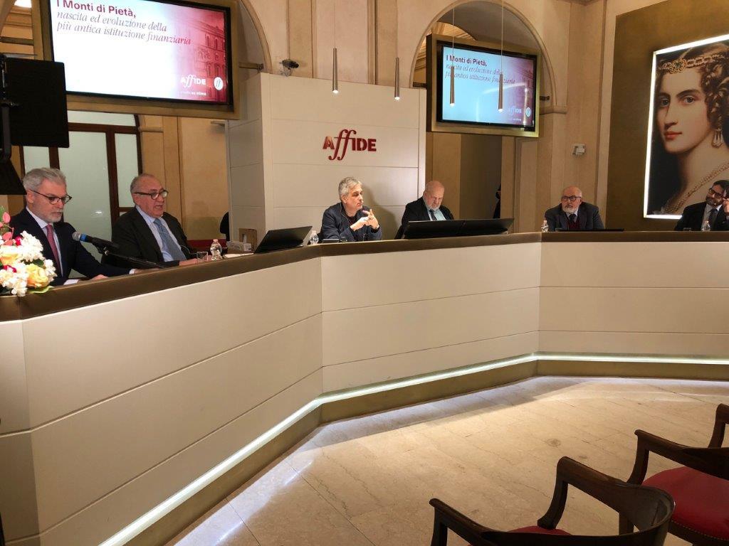 Monti Pietà, Faldella (Affide): "Doveroso ricordare loro antica tradizione"