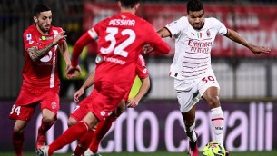 Monza-Milan 0-1, gol di Messias