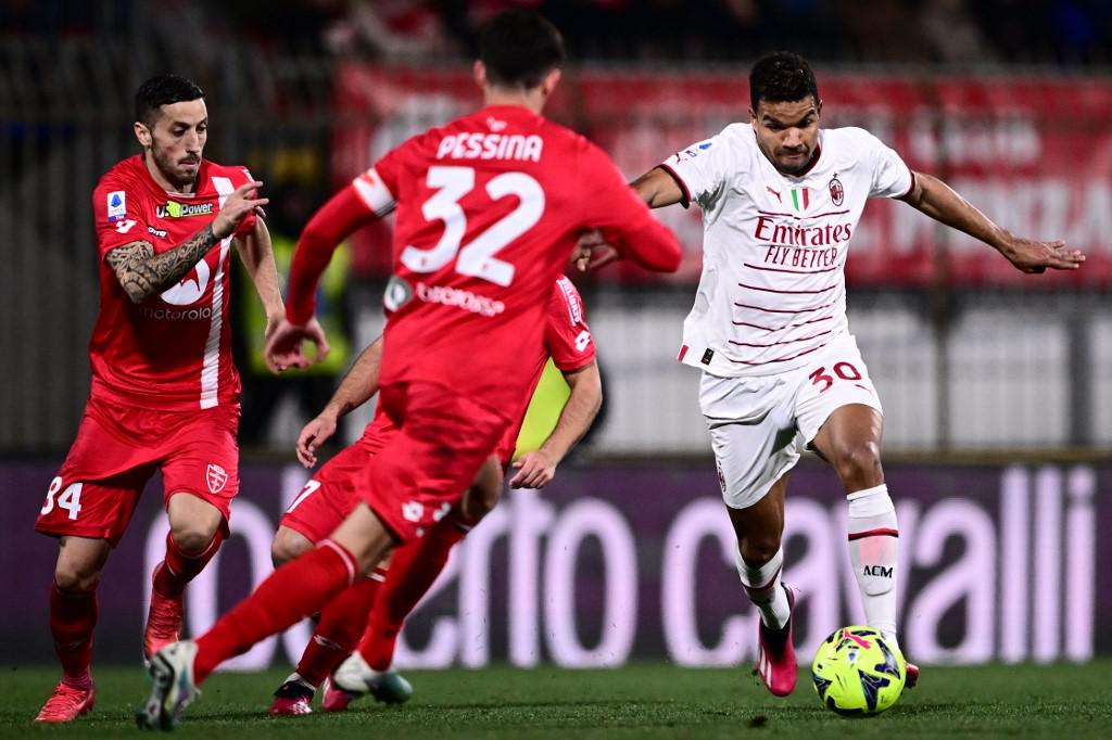 Monza-Milan 0-1, gol di Messias