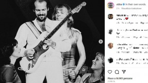 Morto a 70 anni Lasse Wellander, storico chitarrista degli Abba