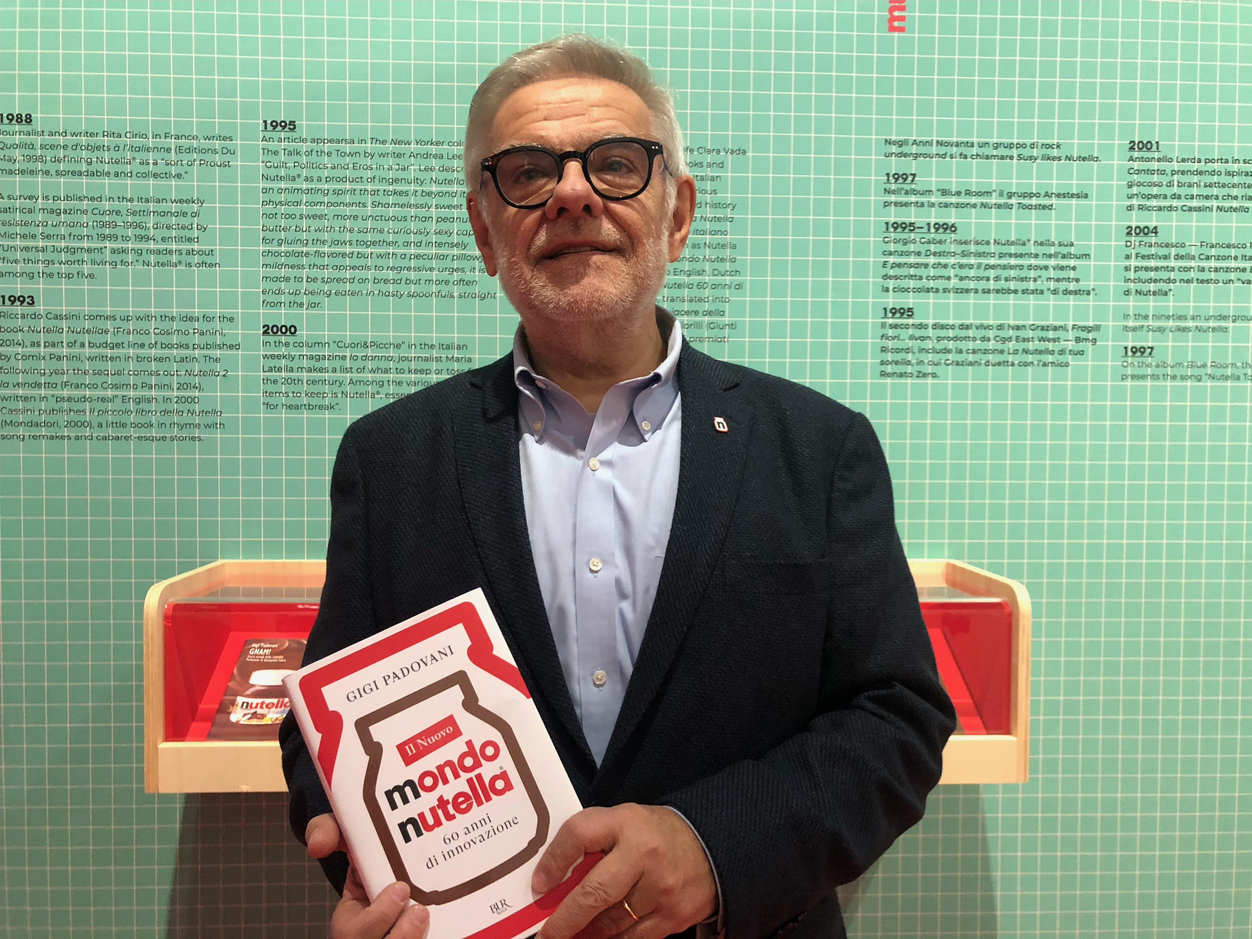 Mostre, lo scrittore Padovani: "Nutella icona del nostro tempo"