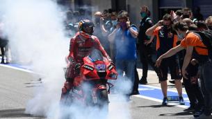 MotoGp, Ducati trionfa a Jerez: doppietta Miller-Bagnaia
