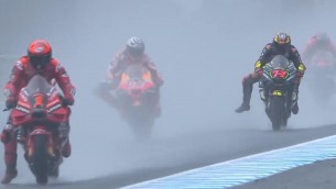 MotoGp Giappone, pioggia a Motegi e gara sospesa