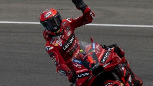 MotoGp Spagna, Bagnaia trionfa a Jerez davanti a Binder e Miller
