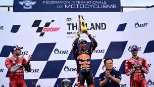 MotoGp Thailandia, vince Oliveira: Quartararo 17esimo