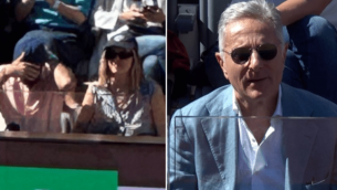 Musetti-Alcaraz, da Chiara Ferragni a Paolo Bonolis: tutti i vip sugli spalti