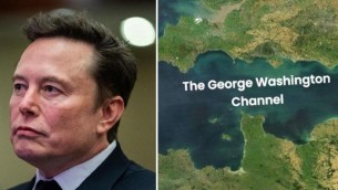 Musk cambia nome alla Manica: "E' il canale George Washington"