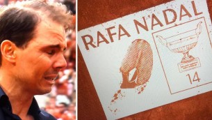 Nadal e l'omaggio da brividi al Roland Garros