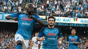 Napoli-Fiorentina 1-0, decide il rigore di Osimhen