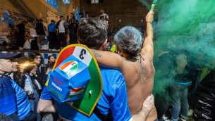 Napoli-Fiorentina, al Maradona è festa scudetto