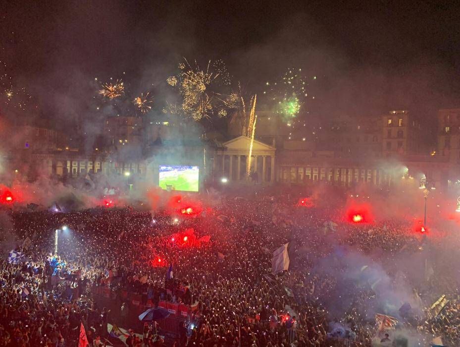 Napoli in festa per lo scudetto, la videonews della nostra inviata