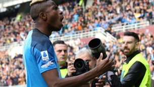 Napoli, infortunio Osimhen: obiettivo rientro per la Champions