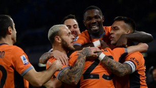 Napoli-Inter 0-3, tris nerazzurro e Inzaghi torna primo