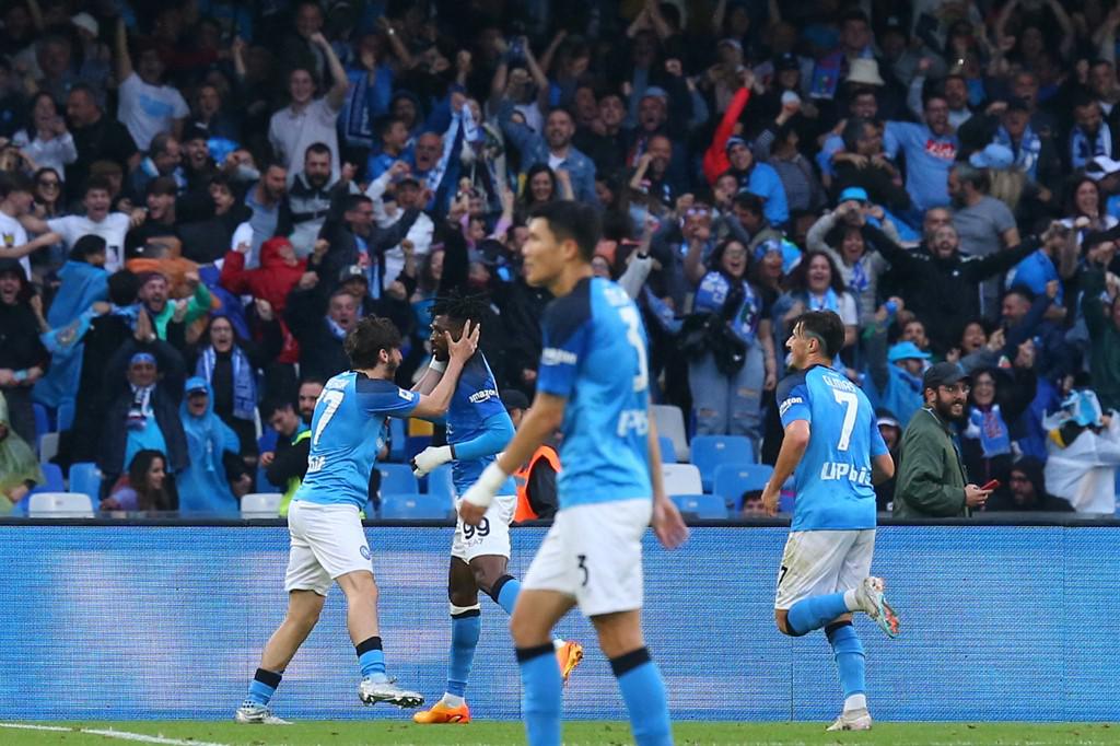 Napoli-Inter 3-1: gol azzurri di Anguissa, Di Lorenzo e Gaetano