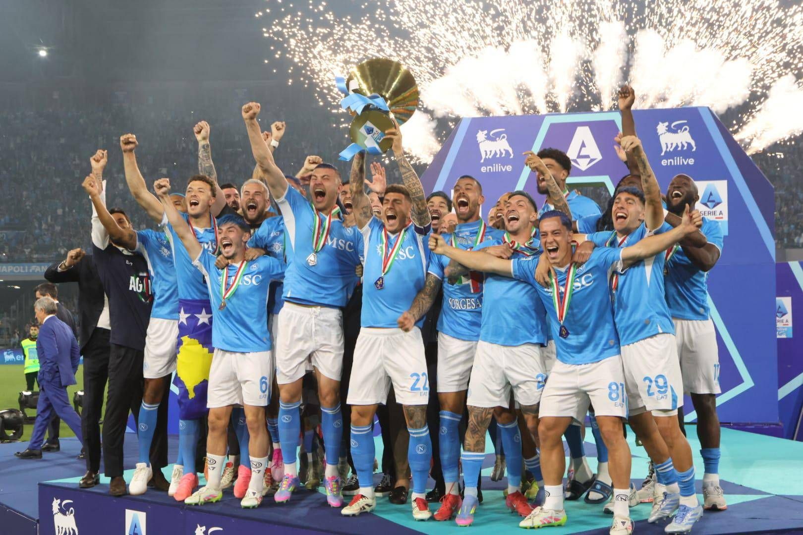 Napoli, ora la festa scudetto