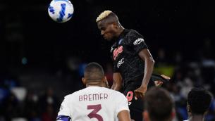 Napoli-Torino 1-0, Osimhen-gol e Spalletti vola a punteggio pieno