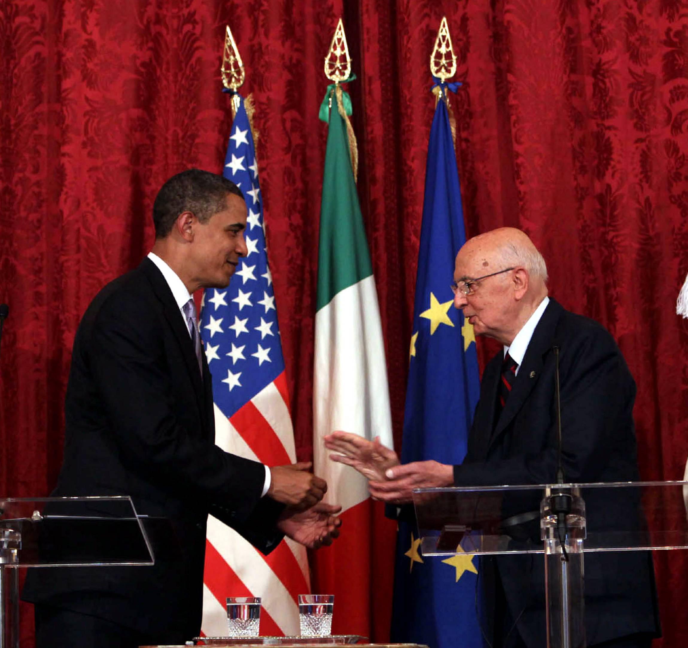 Napolitano, l''amico Giorgio' della Casa Bianca