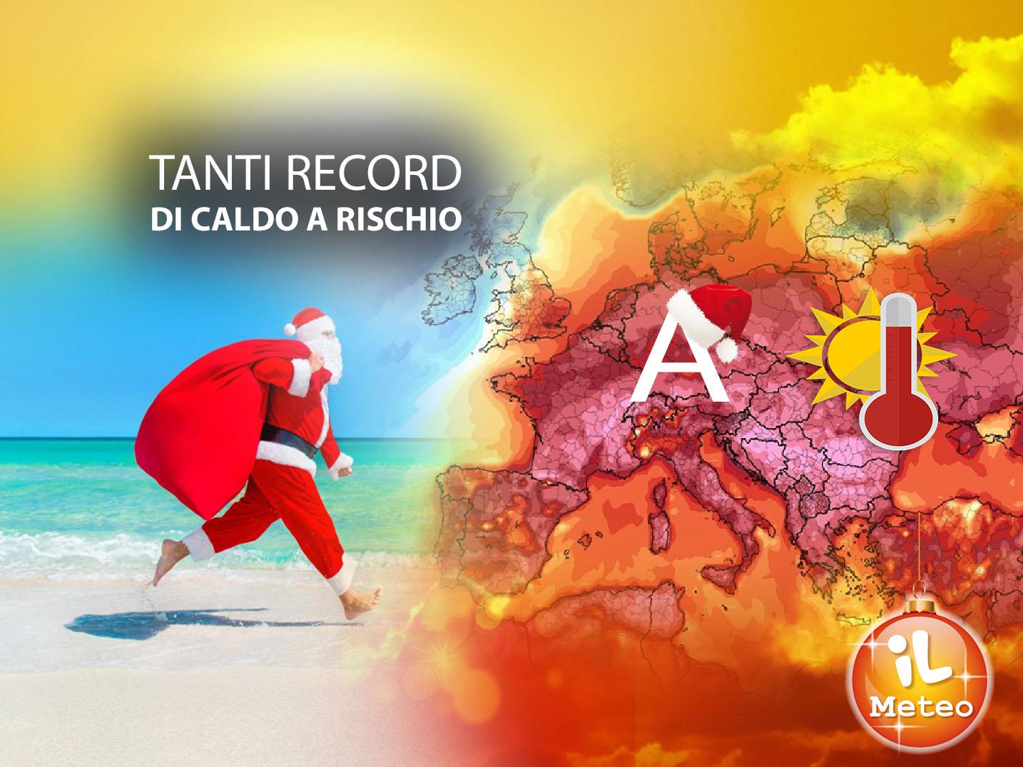 Natale 2022 e caldo, tanti record a rischio in alcune città: previsioni meteo