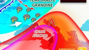 Non solo afa, da domenica 25 luglio tornano i temporali: ecco dove