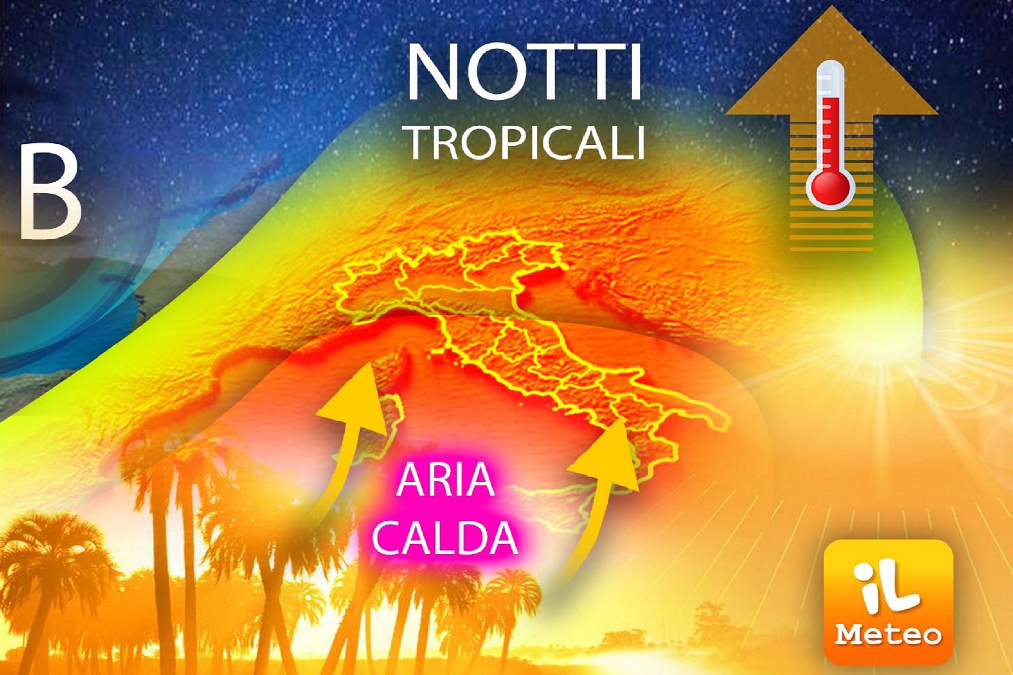 Notti tropicali e 34°C di giorno, in arrivo Terza Ottobrata eccezionale