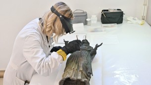Nuovo tesoro riemerso a San Casciano, 4 statue e serpenti bronzei