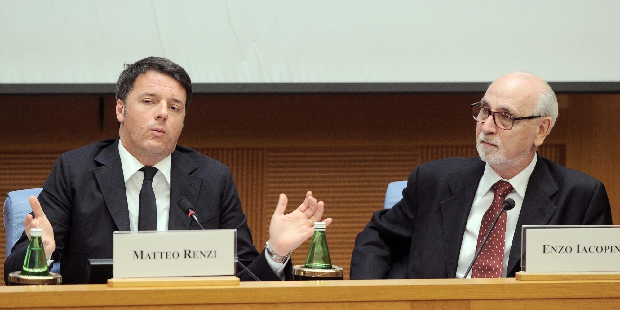 Conferenza stampa di fine anno di Matteo Renzi