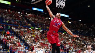Olimpia-Virtus 79-76, Milano avanti 2-0 in finale scudetto
