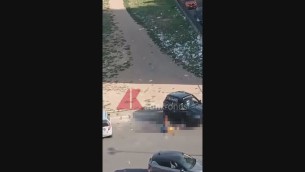 Omicidio Tor Bella Monaca, le immagini choc dopo l'agguato - Video