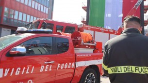 Ostia, in fiamme la cucina dello stabilimento balneare 'La Marinella'