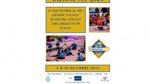 Pallavolo, Coppa Italia e DiaSorin Cup: il volley paralimpico nazionale protagonista a Chieri dall'8 al 10 dicembre