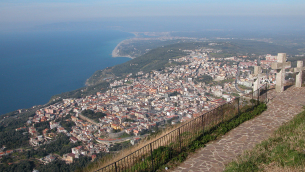 Panorama di Palmi dal Monte Sant'Elia