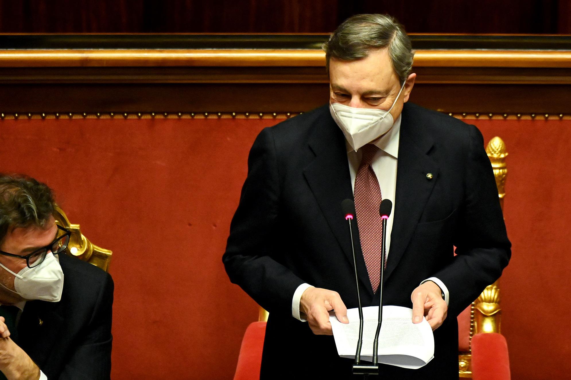 Pandemia, Paese, programma: le parole di Draghi