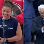 Paolini, trionfo a Roma dedicato a Mattarella: "Siamo riusciti a portarlo al Foro Italico"