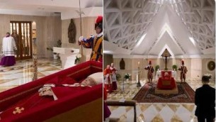 Papa Francesco, diffusa prima immagine della salma: quando sarà esposta