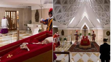 Papa Francesco, diffusa prima immagine della salma: quando sarà esposta