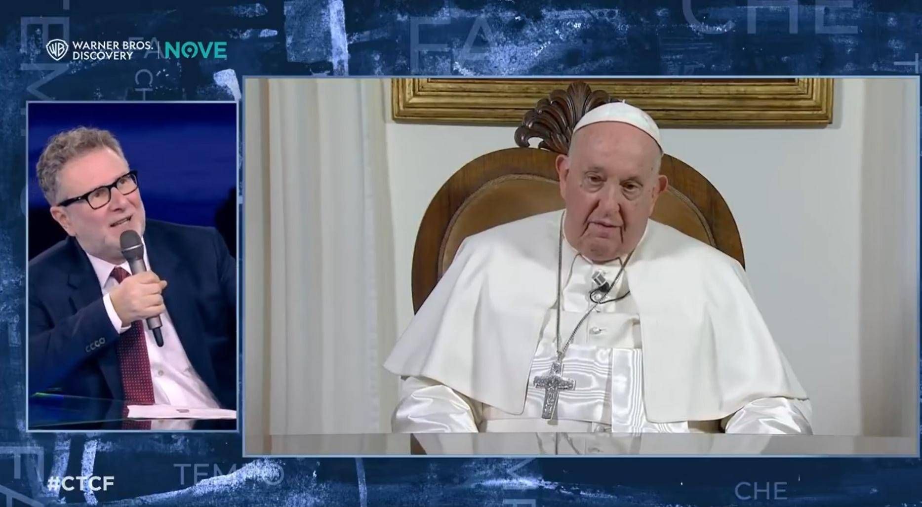 Papa Francesco, Fabio Fazio: "Oggi il mondo è senza la sua luce"